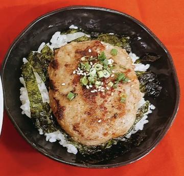 Wハンバーグ丼