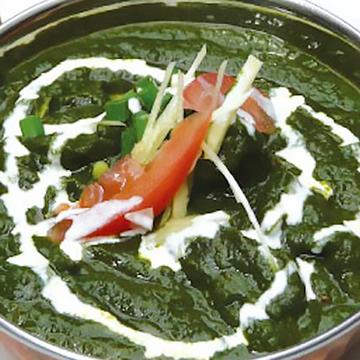 {163} サグチキンカレー Saag ＆ Chicken Curry