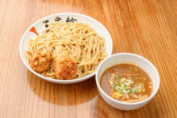 唐揚げ濃厚魚介つけ麺