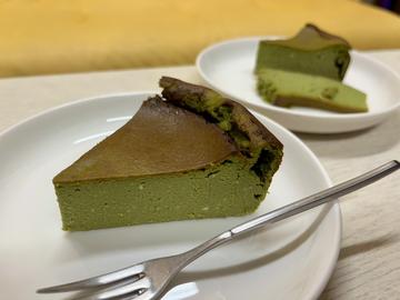 豆腐と米粉のベイクドチーズケーキ(抹茶)