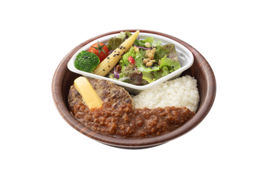 タコライス風ハンバーグディッシュ