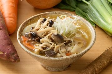 たっぷりきのこ豚汁 Mushroom Tonjiru