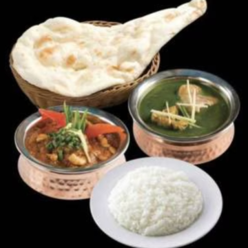 2種盛カレーセット・TWO CURRY SET