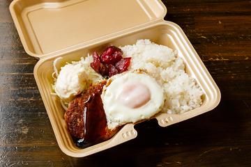 あらびきハンバーグ弁当