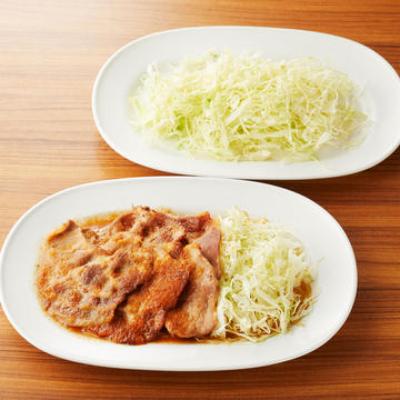 生姜キング弁当(5枚)+キャベツ