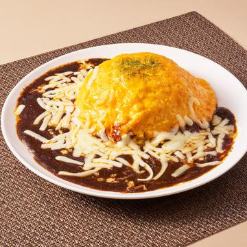本格仕込みのデミグラスオムライス×チーズ