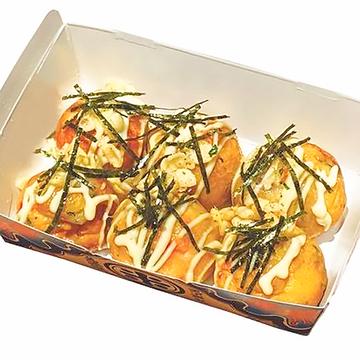 たこ焼きわさびマヨ 6個入り Wasabi Mayo Takoyaki (6 Pieces)