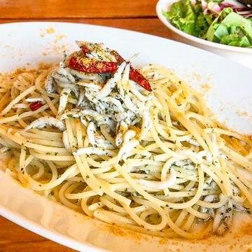 しらすとカラスミのペペロンチーノ Peperoncino