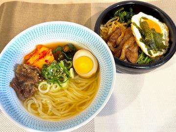 たられば冷麺＆ミニ牛カルビ