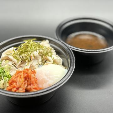 【1人気No.1】温玉キムチ肉つけ蕎麦