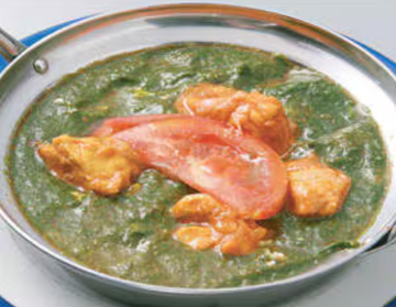 サグチキンカレー/Sag Chicken