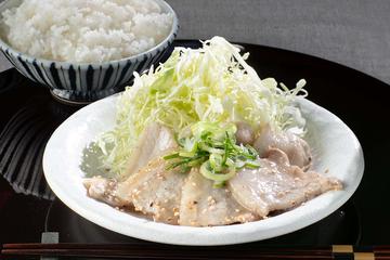 塩旨ダレぶたバラ定食