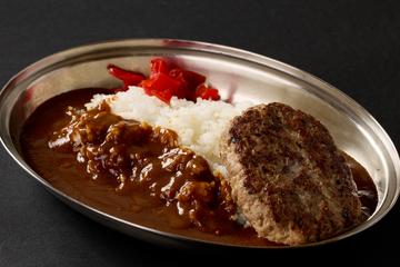 粗挽きハンバーグカレー Hamburg Curry