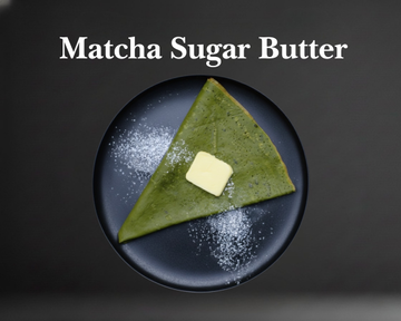 【京都宇治抹茶】抹茶シュガーバタークレープ
