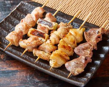 焼鳥盛り合わせ5本「塩」