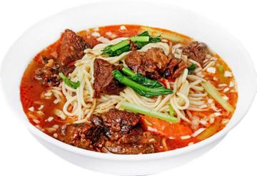 牛肉入りラーメン(麻辣or油) 牛肉面(麻辣or)
