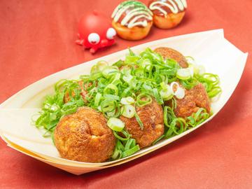 たこ焼き【塩ネギ】6個入りTakoyaki(Salt ＆ Green Onions)6pieces