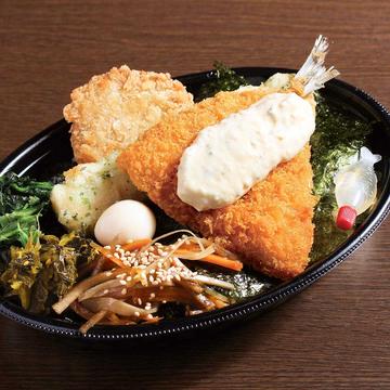 【のり弁】アジフライのり弁