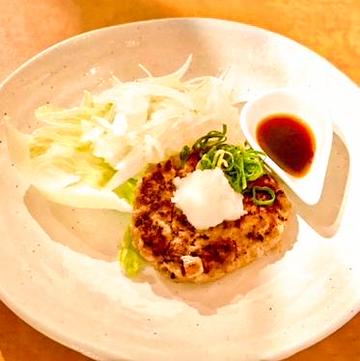手ごねラムバーグ デミグラスorおろしポン酢