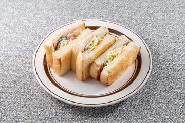 ハムチーズサンド