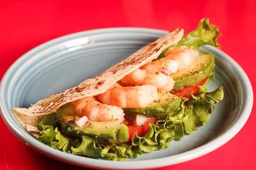 エビとアボカドのタコス Shrimp Avocado Tacos