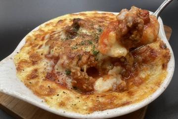 ミートドリアとサラダのセット