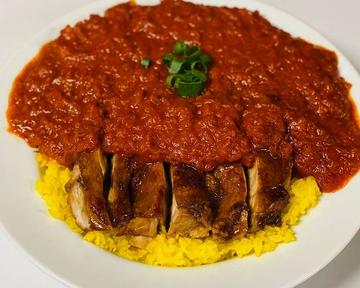 鶏肉の照り焼きカレーライス/Teriyaki khare Rice.