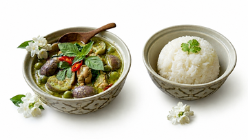 グリーンカレー (鶏肉)