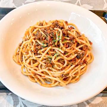 ミートソーススパゲッティ