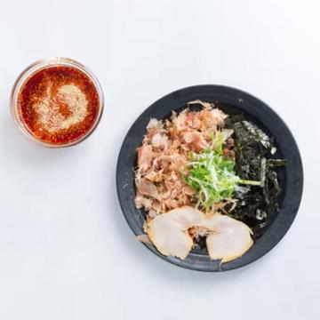 のりかつおつけ麺