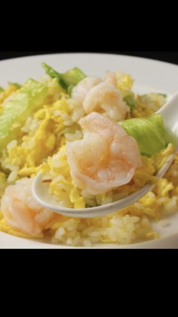 海老レタス炒飯