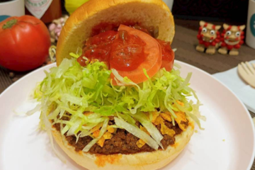 沖縄タコスバーガー