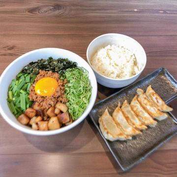 台湾まぜそばとライス 餃子セット