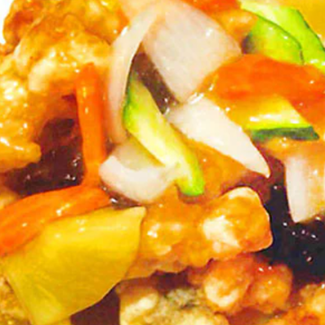 韓国風酢豚/Sweet and sour pork Korean style