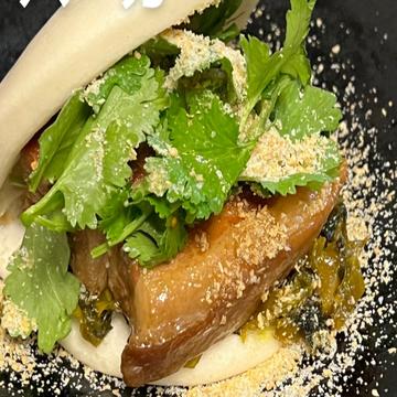 豚角煮バーガー