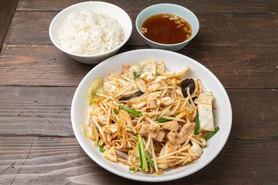 肉野菜炒め定食