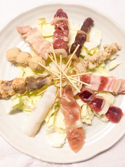 【menu限定】焼鳥盛り合わせ10種セット