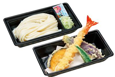 大海老天セイロうどん(海老一本)