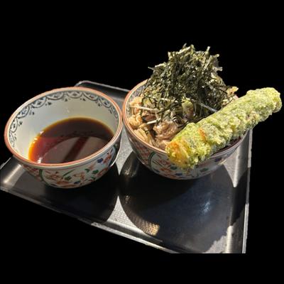 ちくわ天ビーフ肉そば:Chikuwa Tempura Beef Soba