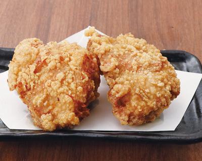 F-1102】BIGからあげ 1ヶ(天日塩と極出汁)Salt ＆ Soup Stock Flavored Big Fried Chicken (1 Piece)