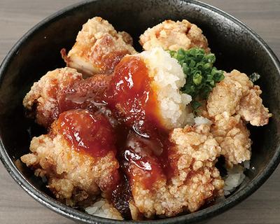 F-1114】たっぷりおろしのからあげ丼Fried Chicken Rice Bowl with Grated Radish