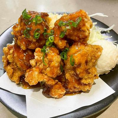 揚げ鶏の香味南蛮だれポテトサラダ付