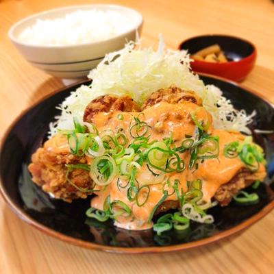 ネギ明太マヨからあげ弁当(9個)