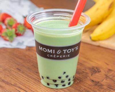 タピオカ抹茶ミルク(Sサイズ) Tapioca Matcha Milk (Small Size)