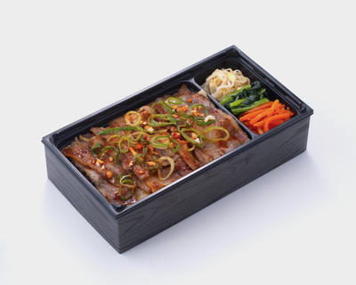 ガツンとした旨さ！  スタミナガーリックカルビ弁当 お肉 1.5倍