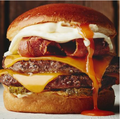 Rich Double Cheese Burgerリッチダブルチーズバーガー
