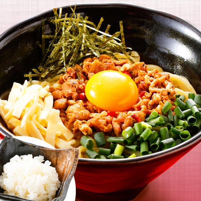 【チョイ辛】台湾まぜそば +チーズ (ミニミニ追飯付き)