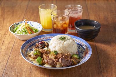 ラムのスパイシークミン焼き弁当