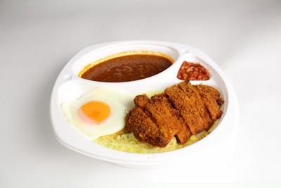 キーマカツカレー弁当(KK-BENTOU)