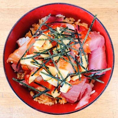 甘辛ウマ味！韓国風 海鮮丼